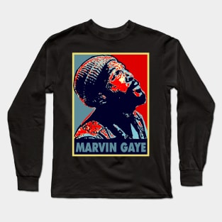 Retro Marvin Gaye Classic 80s Long Sleeve T-Shirt